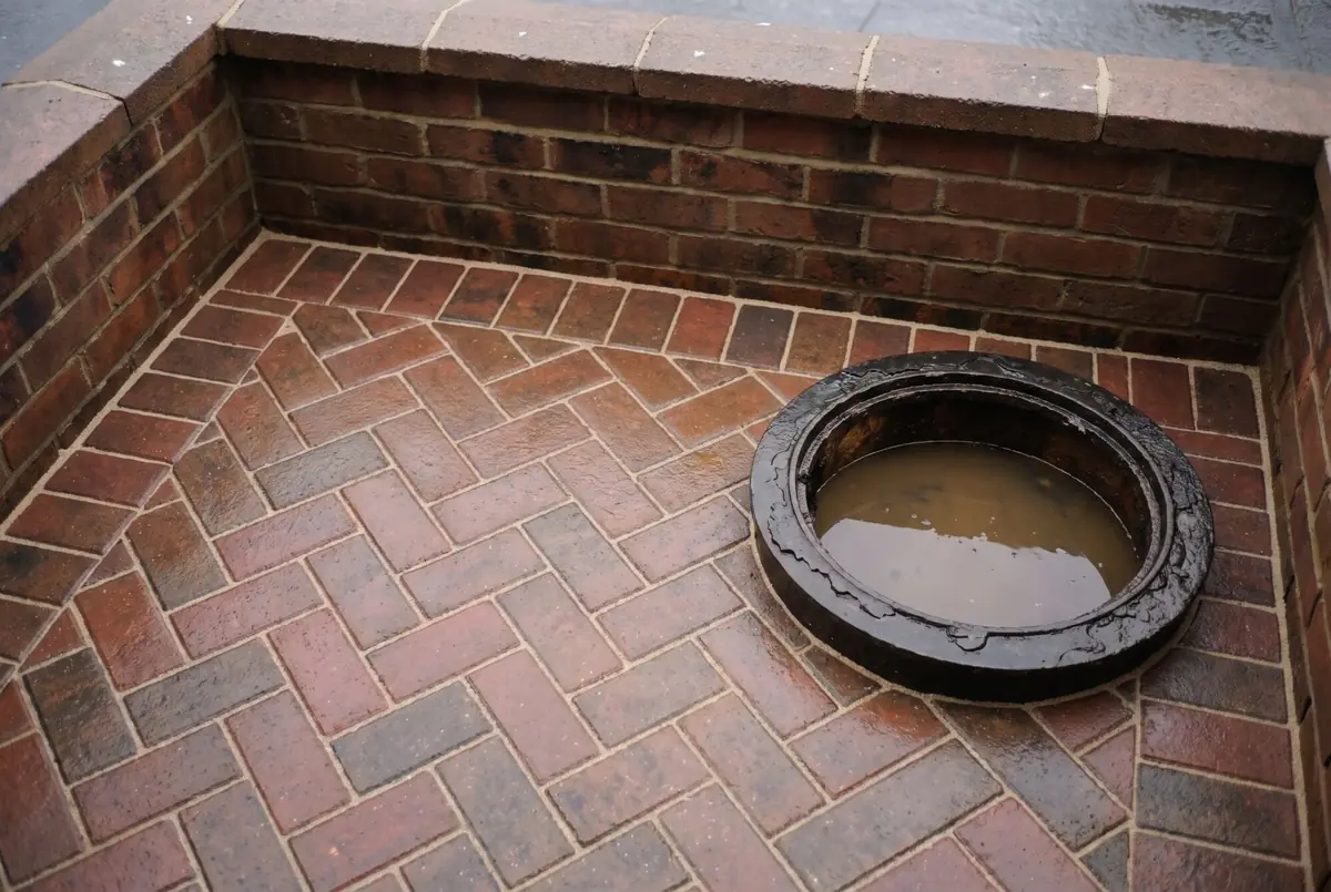 Freshly cleaned patio and courtyard exterior after a seasonal deep clean