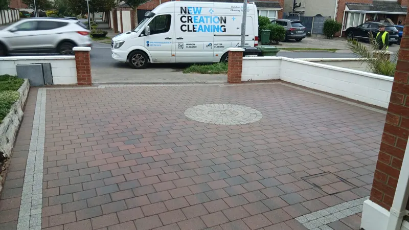 Finished — driveway restored, re-sanded and sealed